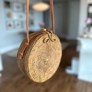 Emerson Fry Handwoven Round Bag